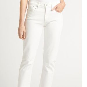 AGOLDE Toni Mid Rise Straight Jeans